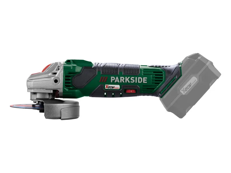PARKSIDE® Meuleuse d'angle sans fil PWSA 20-Li F4. 20 V