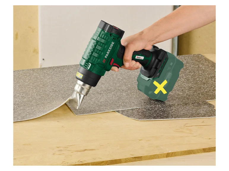 PARKSIDE® Décapeur thermique sans fil PHLGA 20-Li C2. 20 V