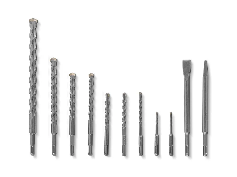 PARKSIDE® Jeu de forets-marteaux-burins ou forets-marteaux ou couronnes de forage