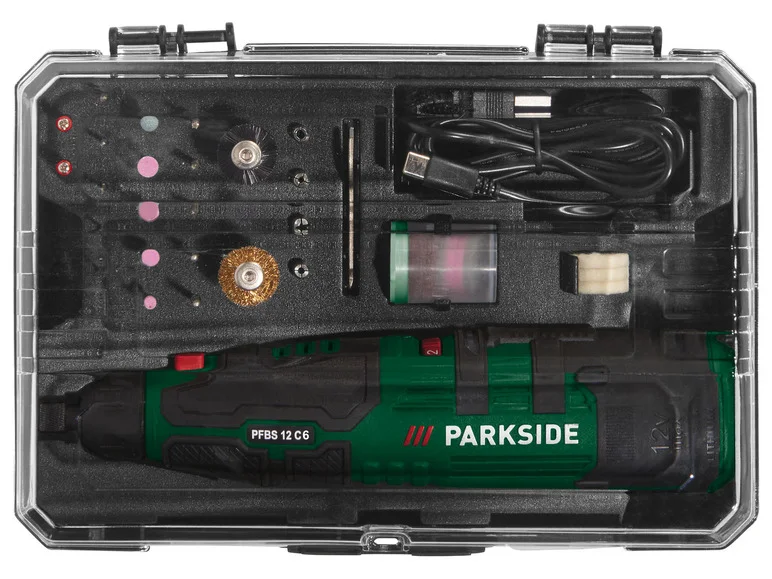 PARKSIDE® Meuleuse-perceuse de précision PFBS 12 C6. 12 V