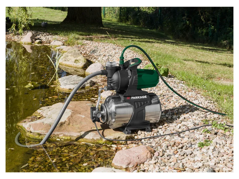 PARKSIDE® Station de pompage domestique en acier inoxydable PHWW 1300 B1