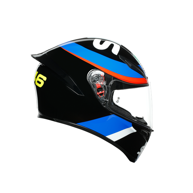 K1 REPLICA ECE DOT - VR46 SKY RACING TEAM BLACK/RED