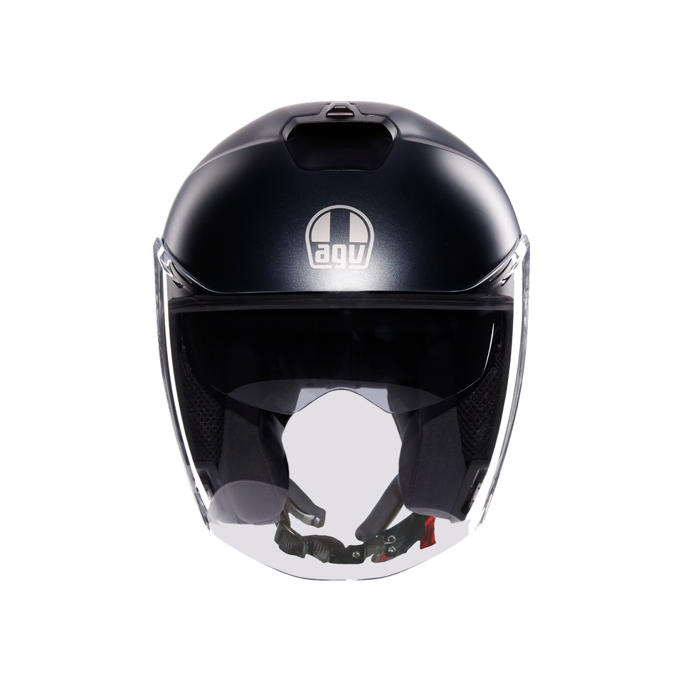 IRIDES MONO MATT ARDESIA GREY - MOTORBIKE OPEN FACE HELMET E2206