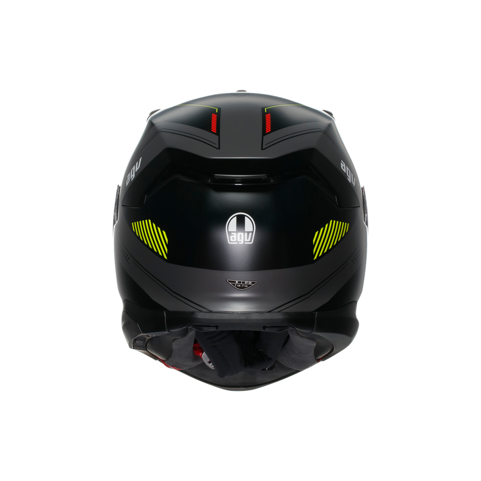K7 AGV E2206 MPLK - KYBER MATT GREY/YELLOW FLUO