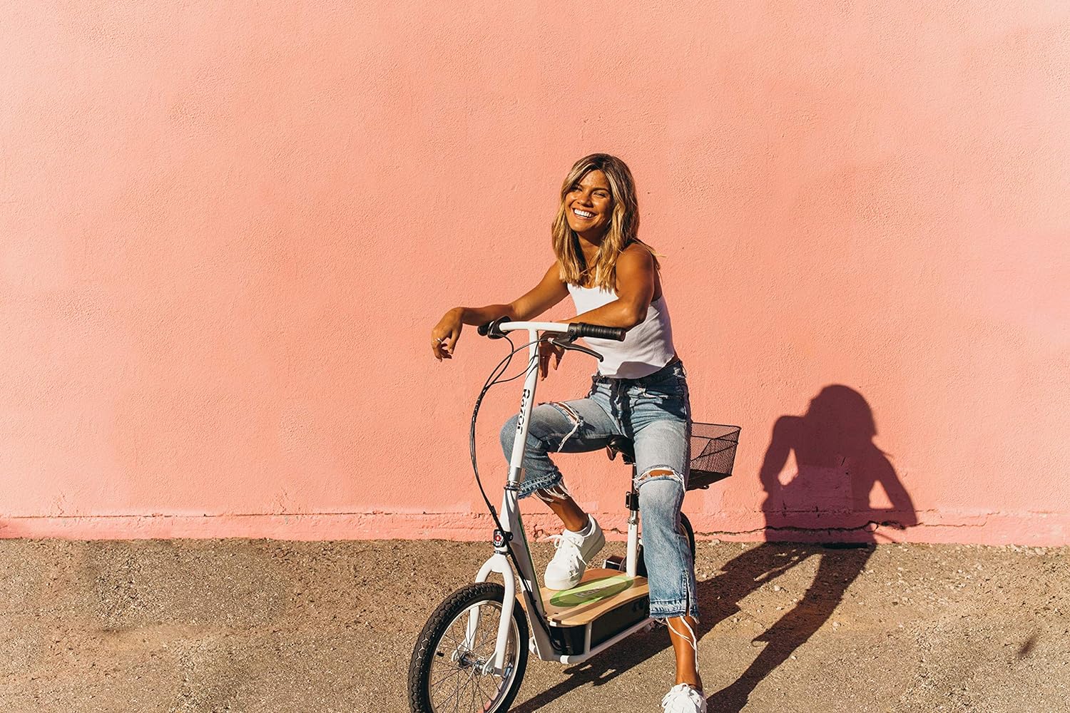 EcoSmart Metro Electric Scooter – Padded Seat