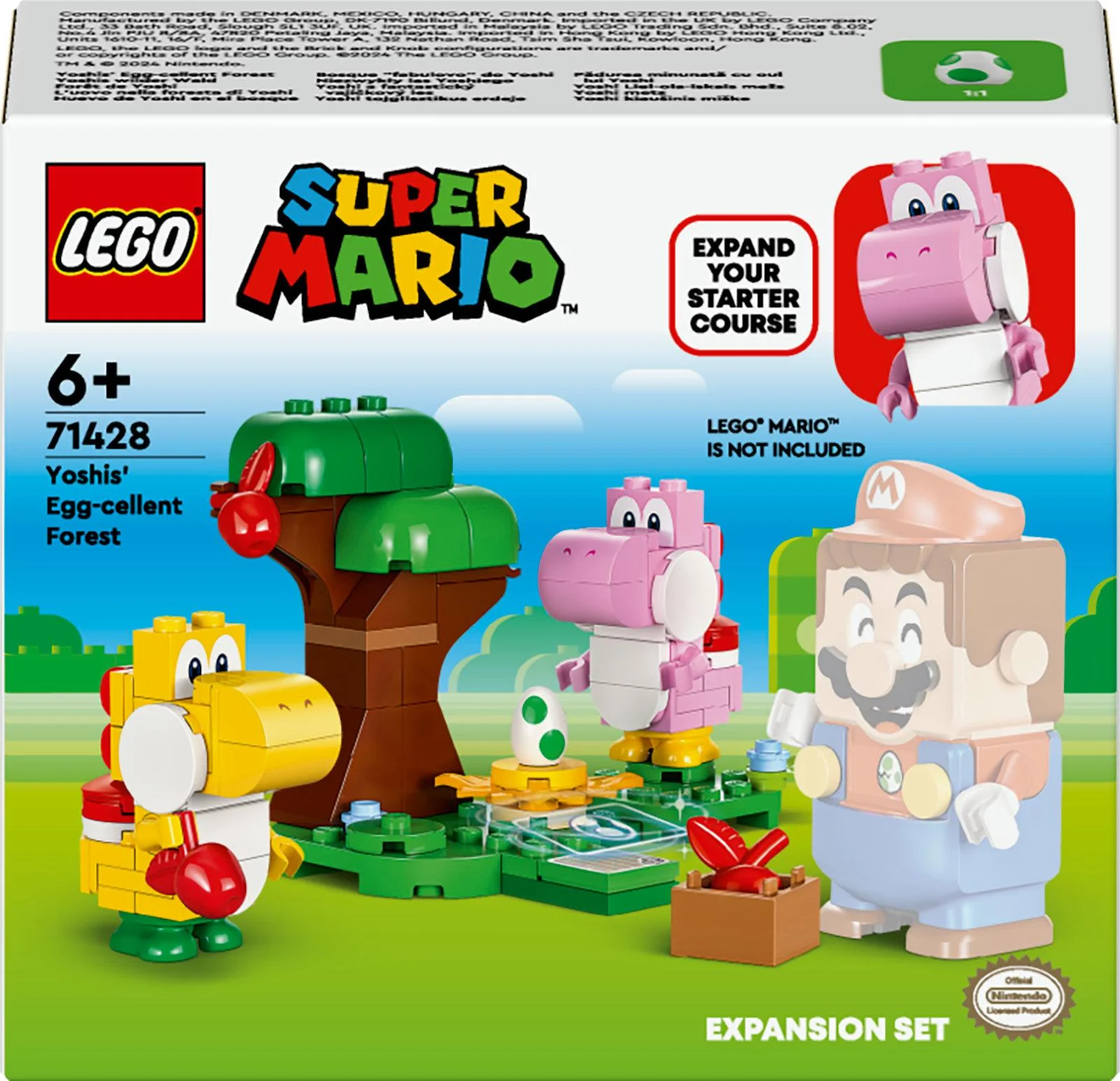 LEGO Super Mario - Yoshis' Egg-cellent Forest Expansion Set (71428)