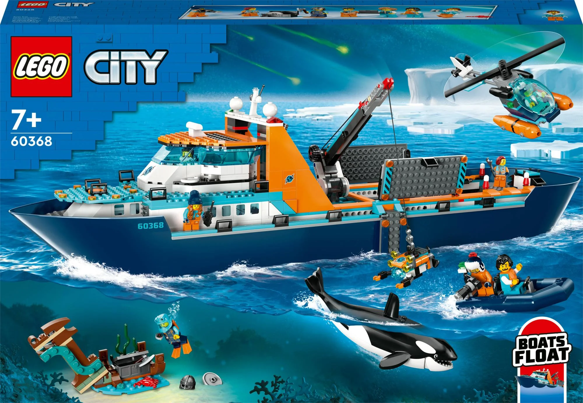 LEGO 60368 City Arctic Exploration Ship