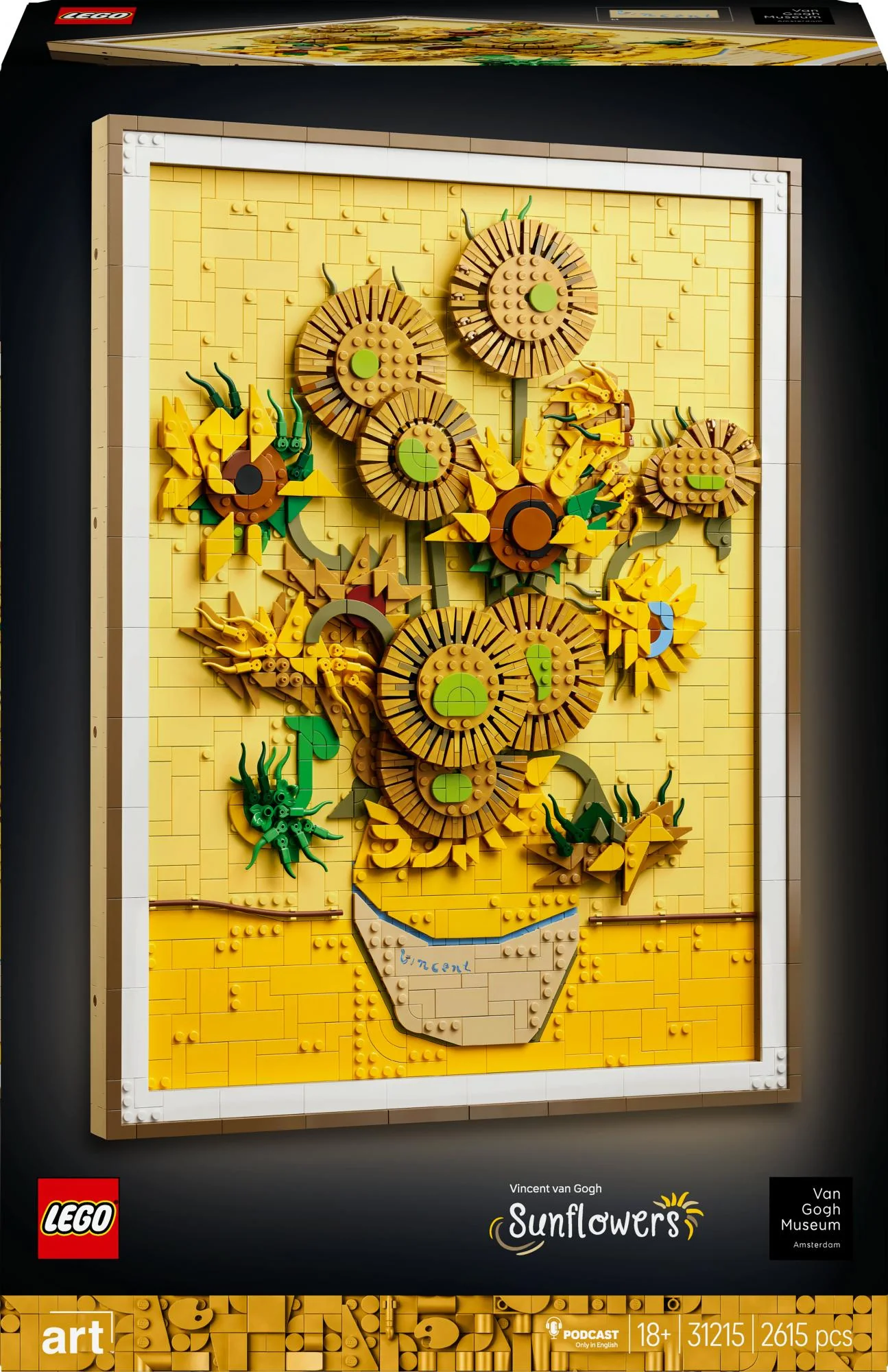 LEGO 31215 Art Vincent van Gogh - Sunflowers
