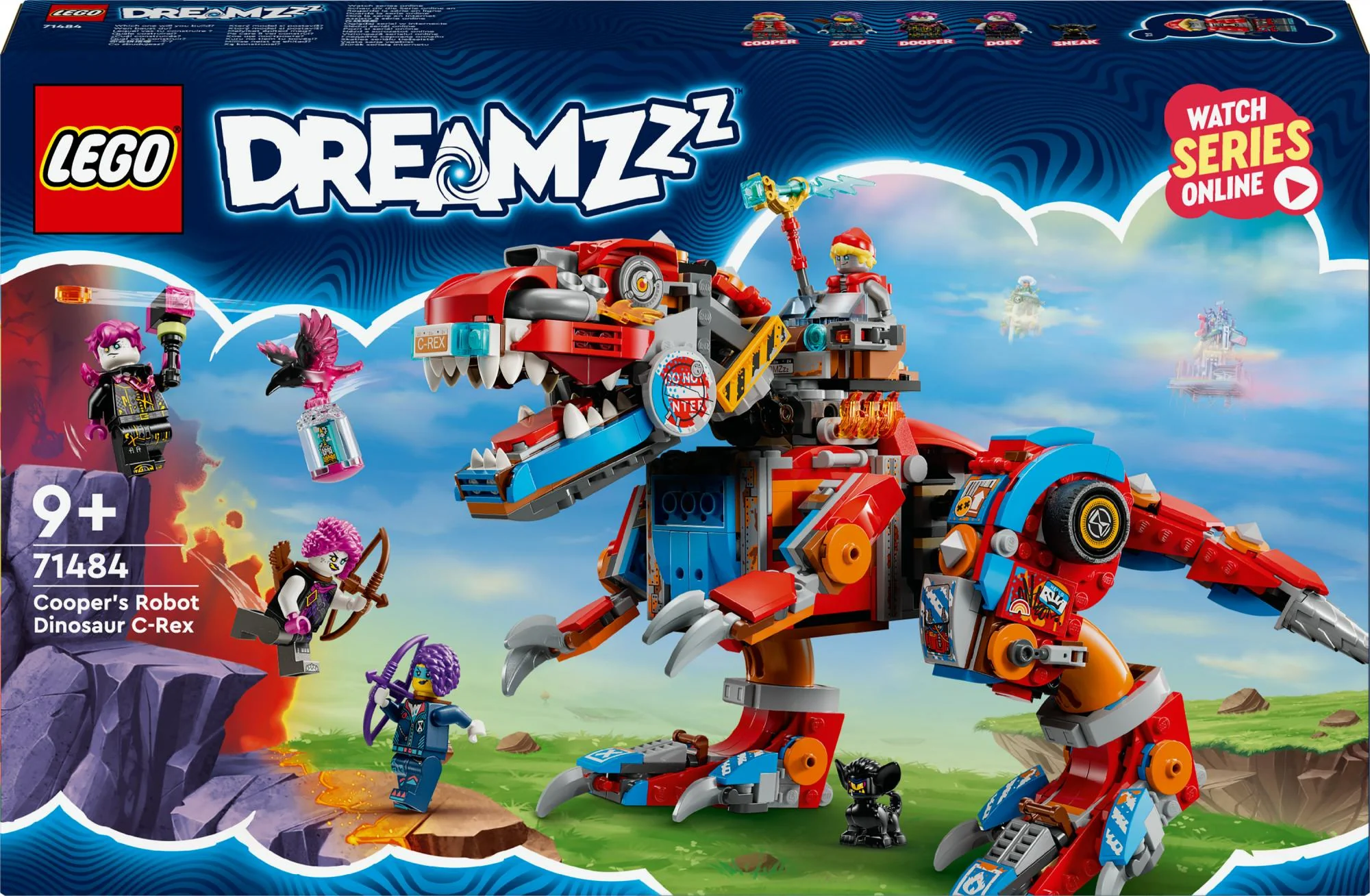 LEGO 71484 DREAMZzz Cooper's Dino-Mech C-Rex