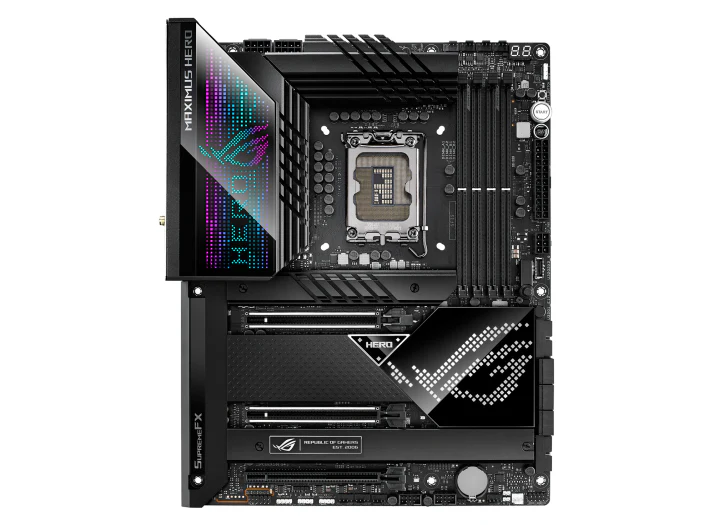 ASUS ROG MAXIMUS Z690 HERO (ATX. Z690. LGA 1700. DDR5) - Bundkort