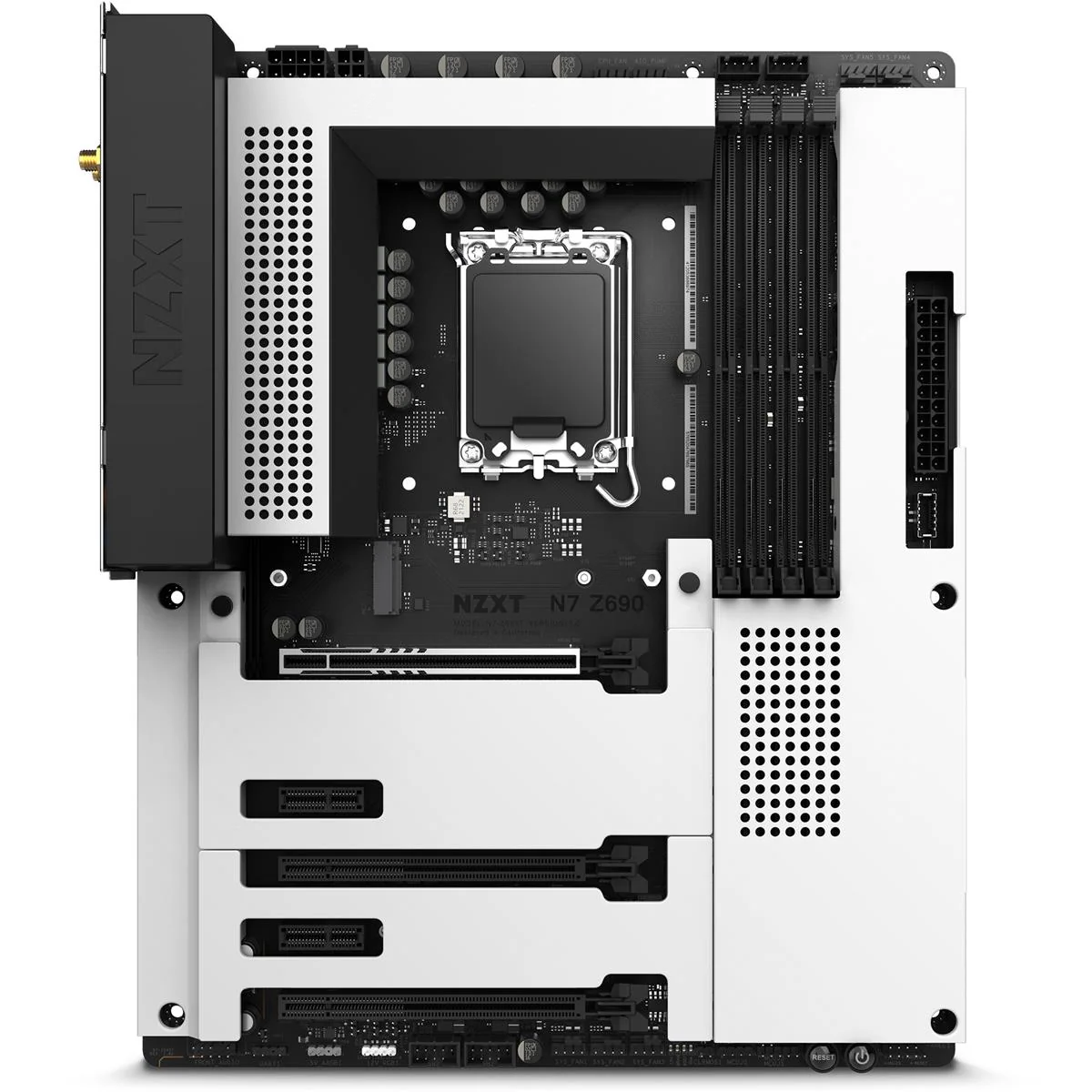 NZXT N7 Z690 DDR4 Weiß