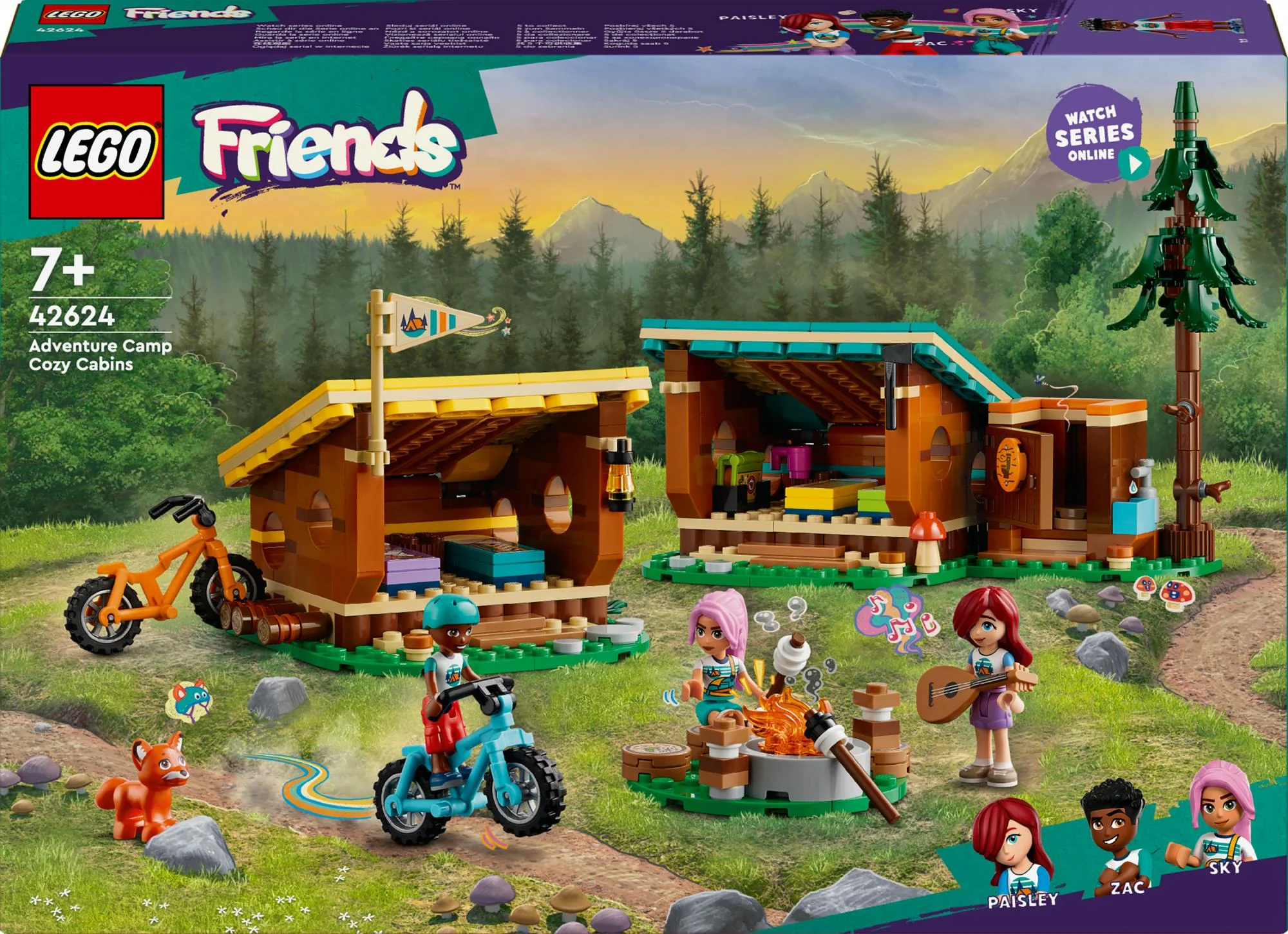 LEGO Friends – Eventyrlejrens Hyggehytter