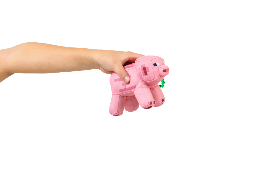 Minecraft - Clip-on Plys - Pig