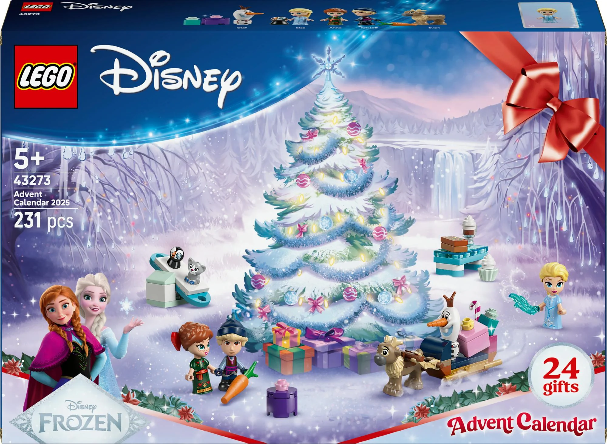 LEGO Disney Princess Adventskalender – 24 Magiske Overraskelser