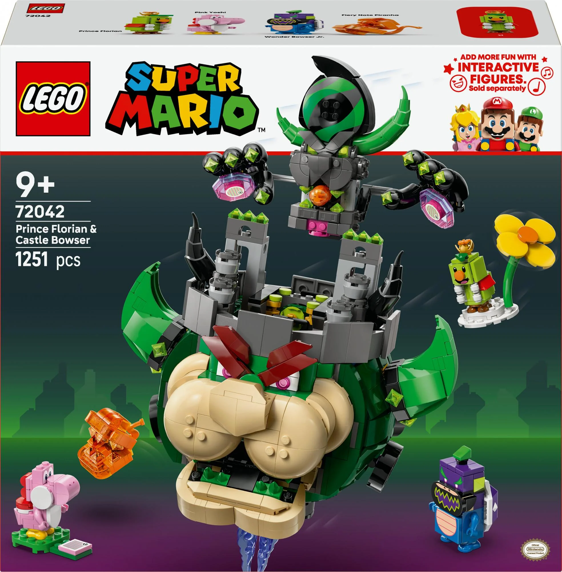 LEGO Super Mario – Prins Florian & Bowser Slot