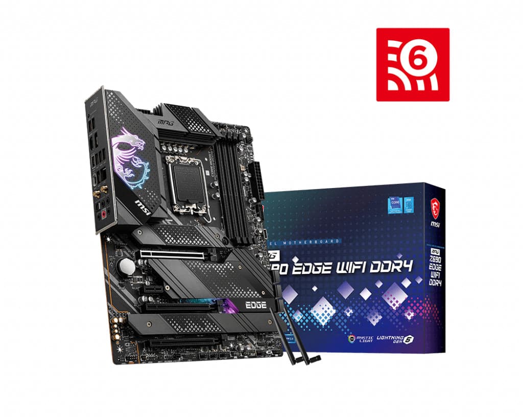 MSI MPG Z690 EDGE WIFI DDR4 ATX LGA1700 Intel Z690