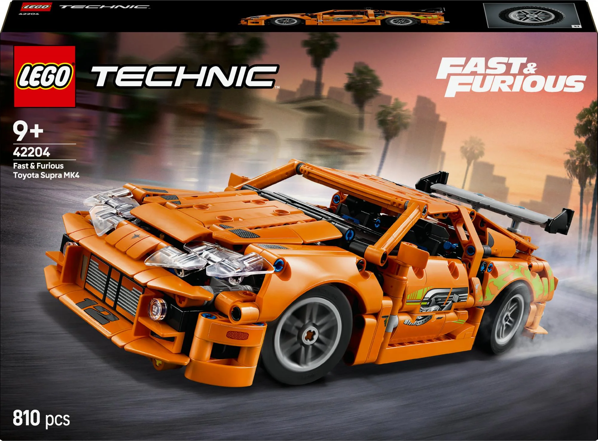 LEGO 42204 Technic Fast and Furious Toyota Supra MK4