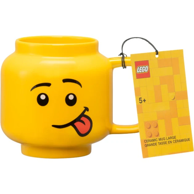 Room Copenhagen LEGO ceramic mug Silly. large (yellow)