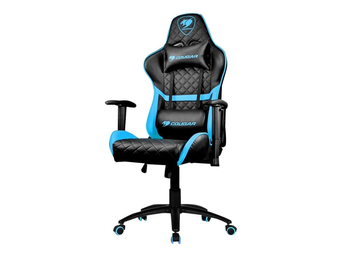 COUGAR Armour One Gamer Stuhl Schwarz Blau
