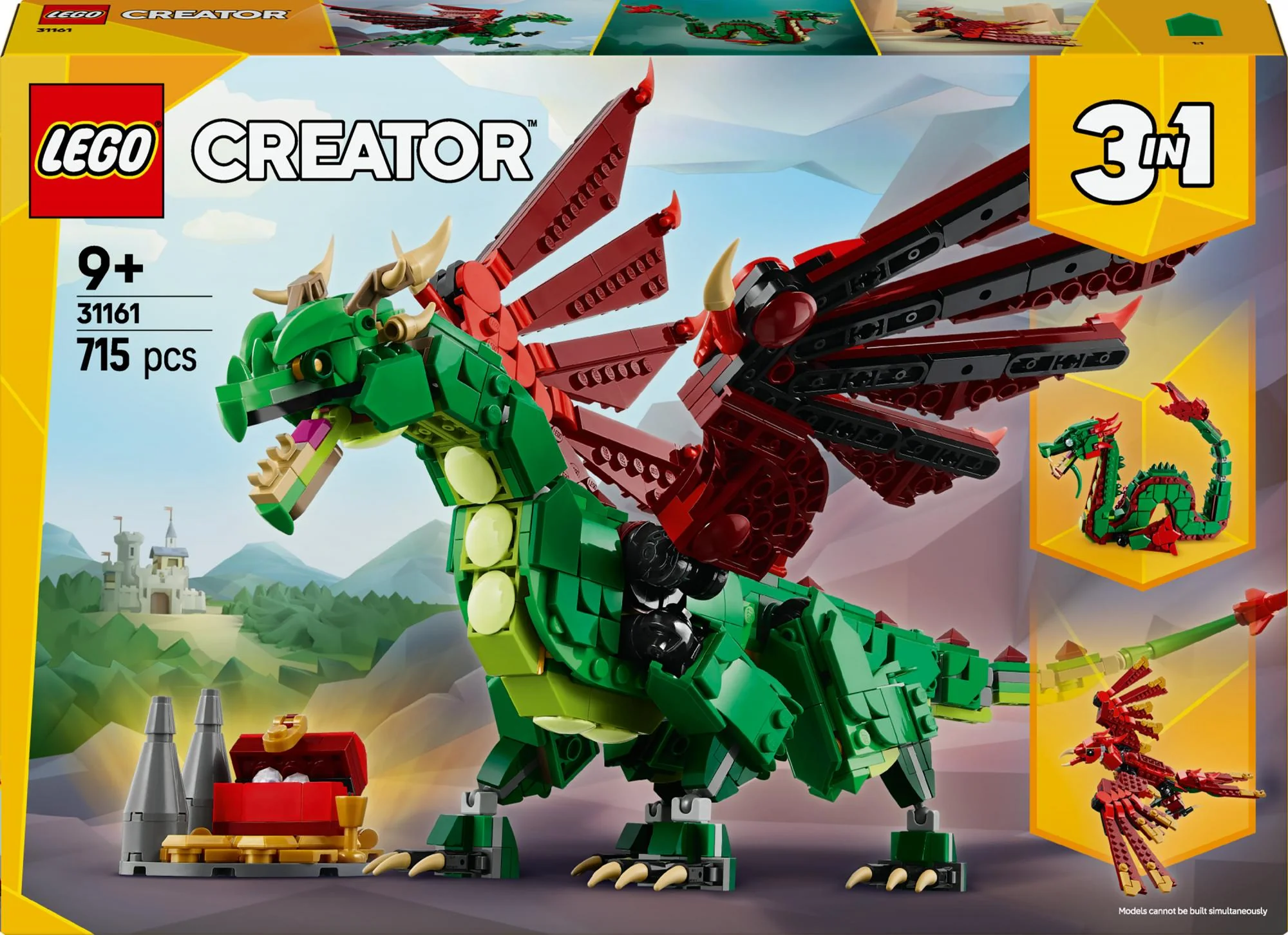 LEGO 31161 Creator 3-in-1 Green Dragon
