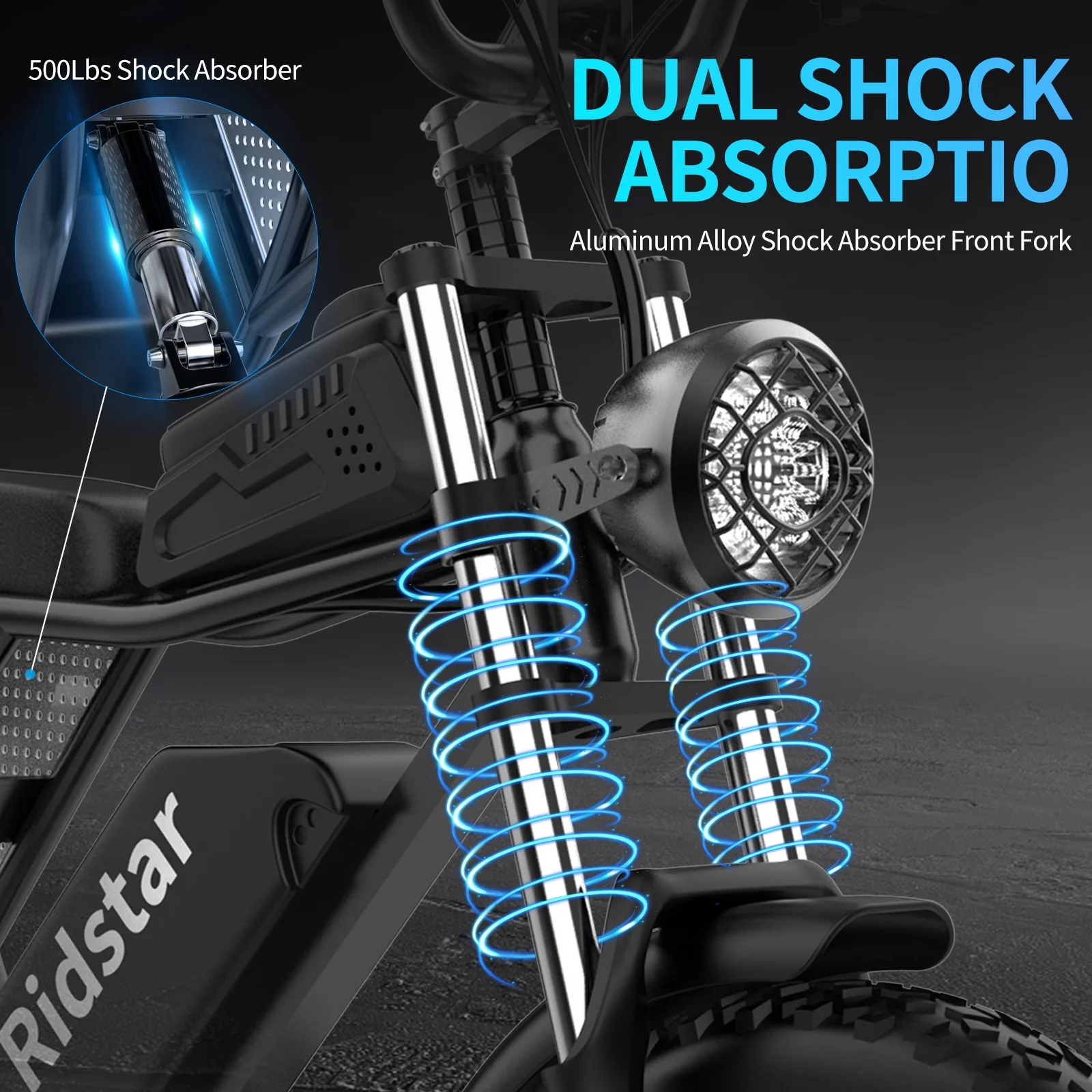 Ridstar 1500W Electric Bike for Adults,33MPH 48V 20Ah Electric Bicycle ,20