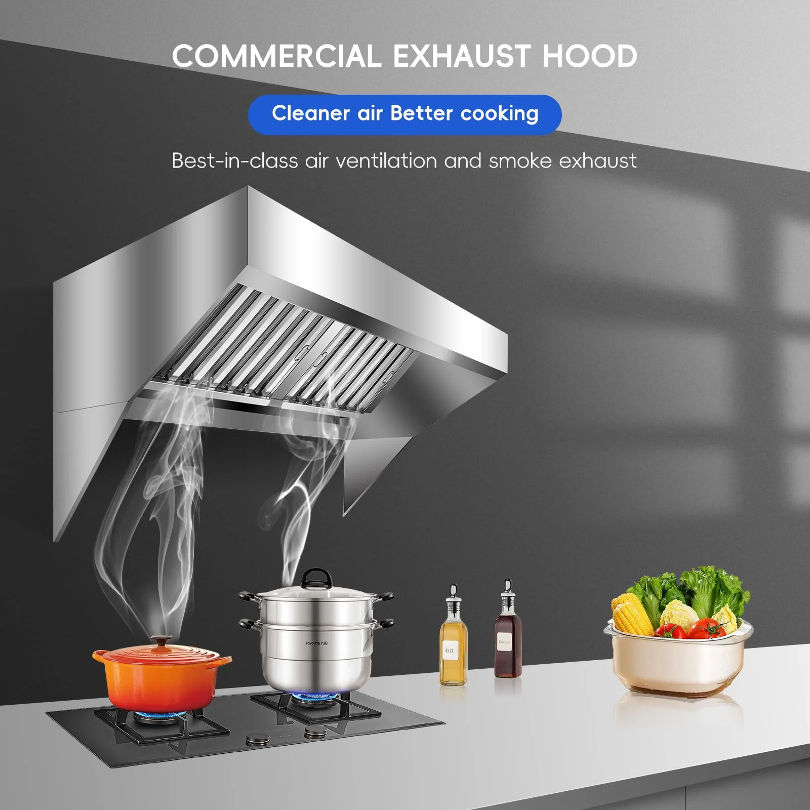 Aoile Commercial Exhaust Hood, 94.48