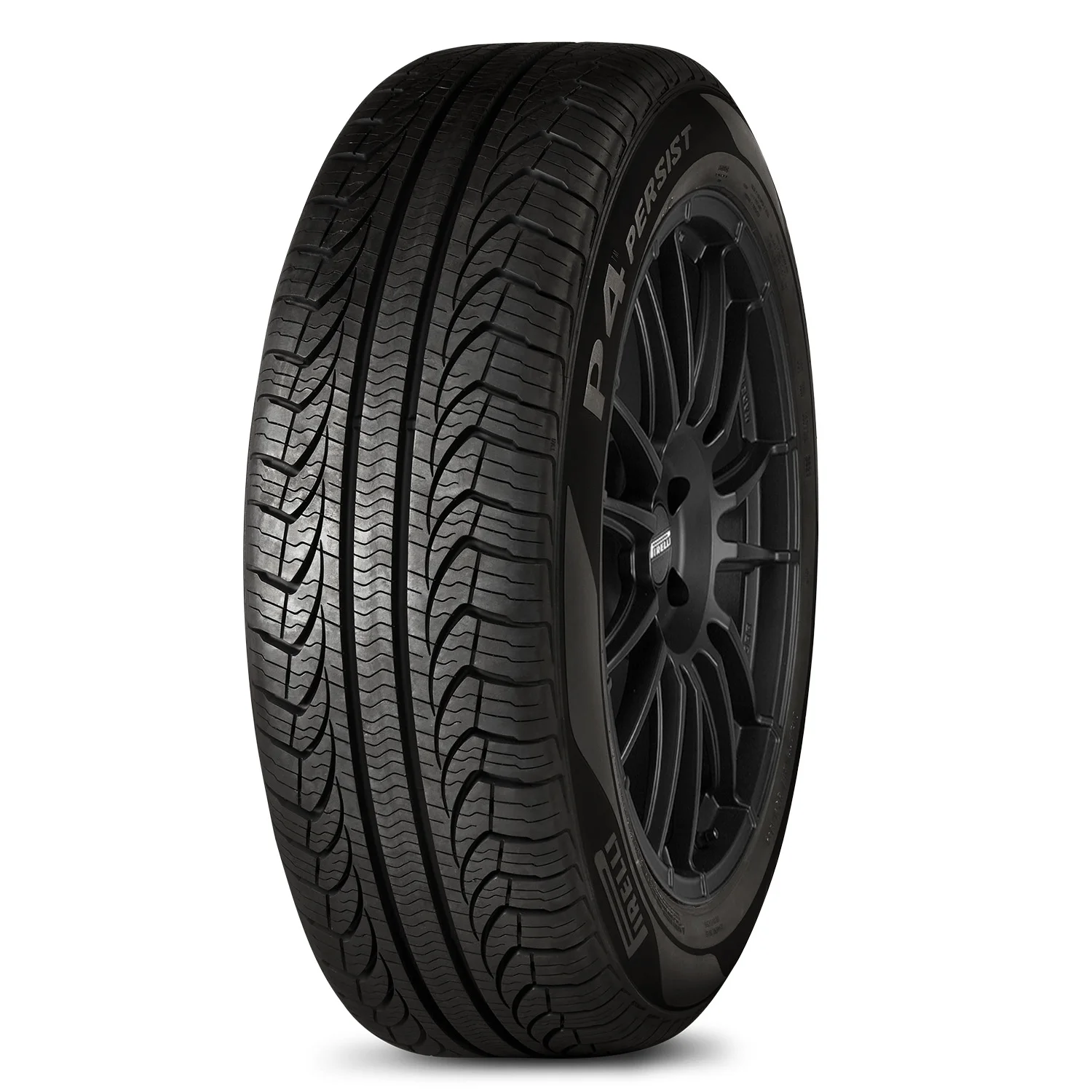 Set of 2 Pirelli P4 Persist AS Plus 195/65R15 91T Tires Fits: 2009-12 Honda Civic Hybrid-L, 2010-11 Toyota Prius Base